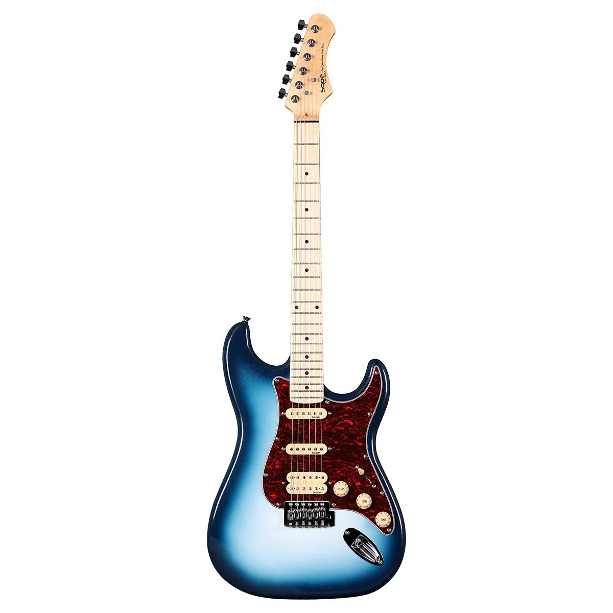 sqoe sest250 sbl električna gitara - slika 1
