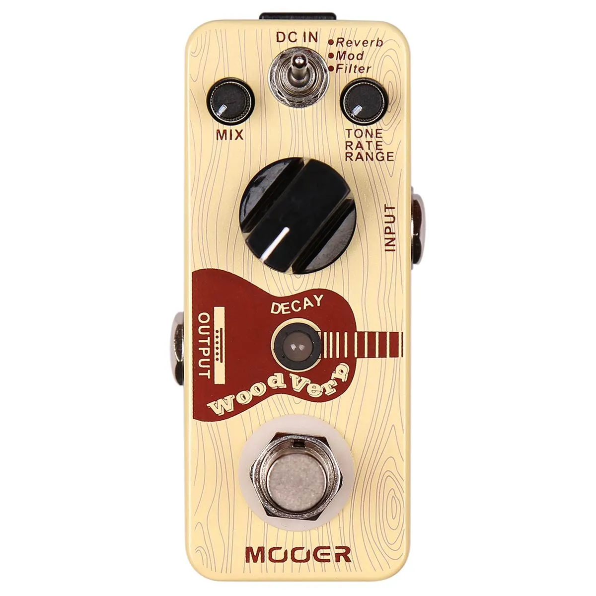 Mooer Woodverb Acoustic Reverb Pedal - Zagreb