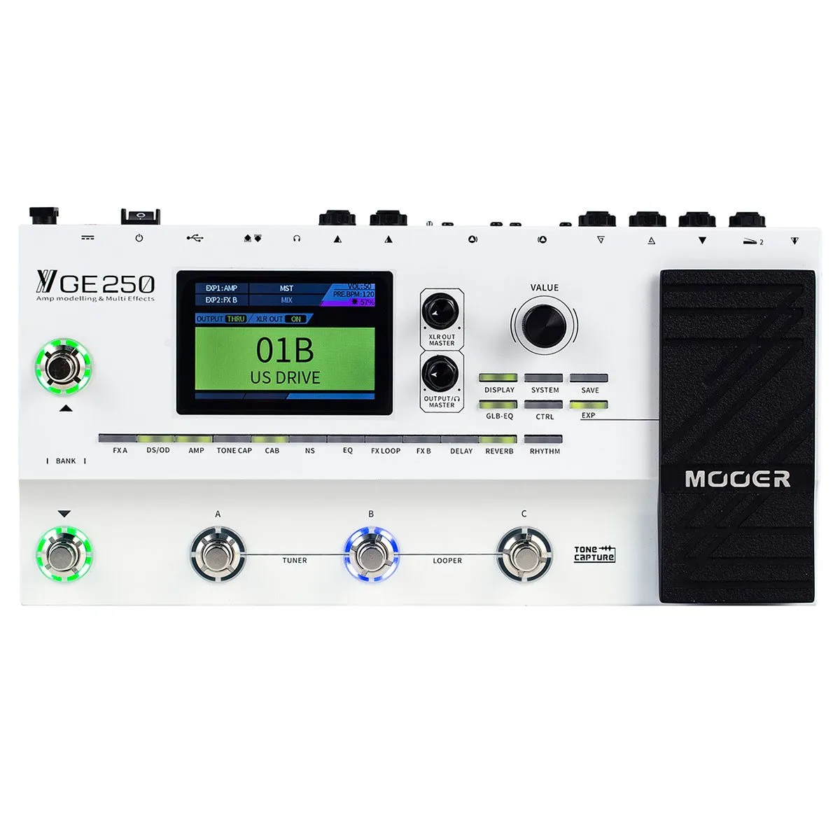 MOOER GE250 AMP MODELING &amp; MULTI EFFECTS - Zagreb