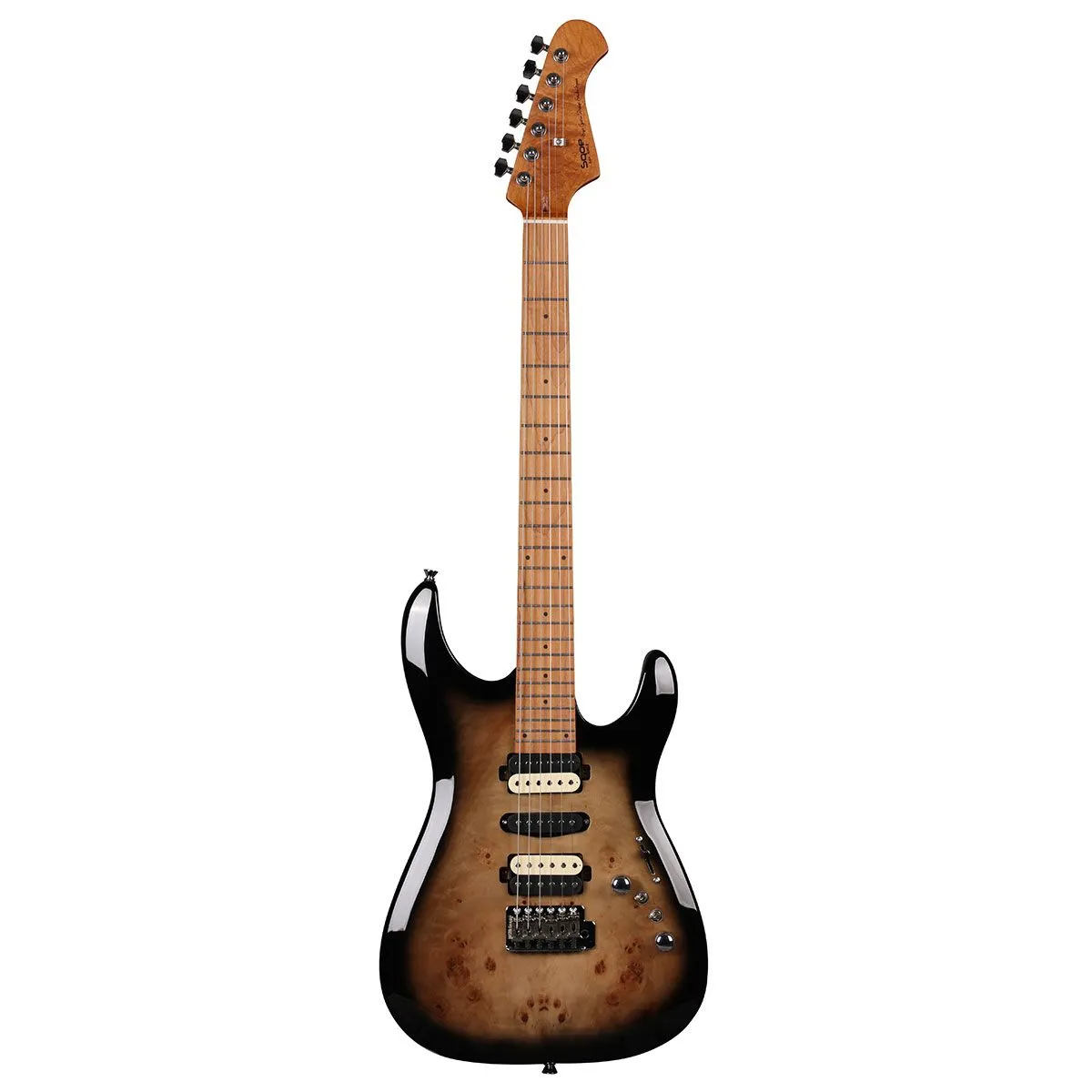 sqoe seib550 bk električna gitara - slika 1