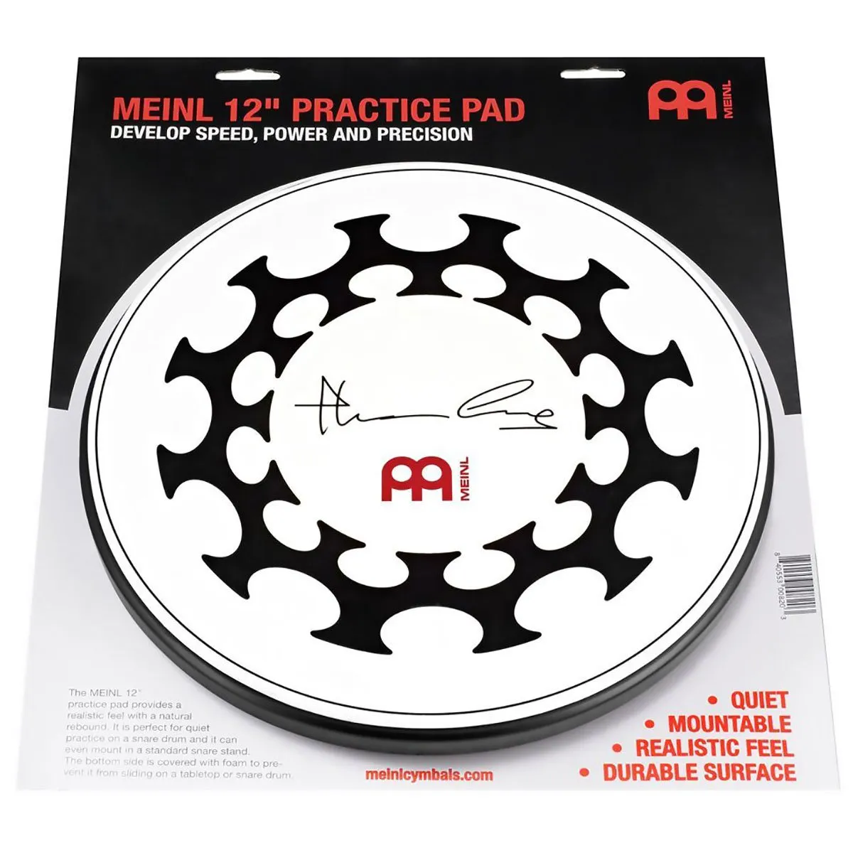 meinl mpp12-tl practice pad - slika 1