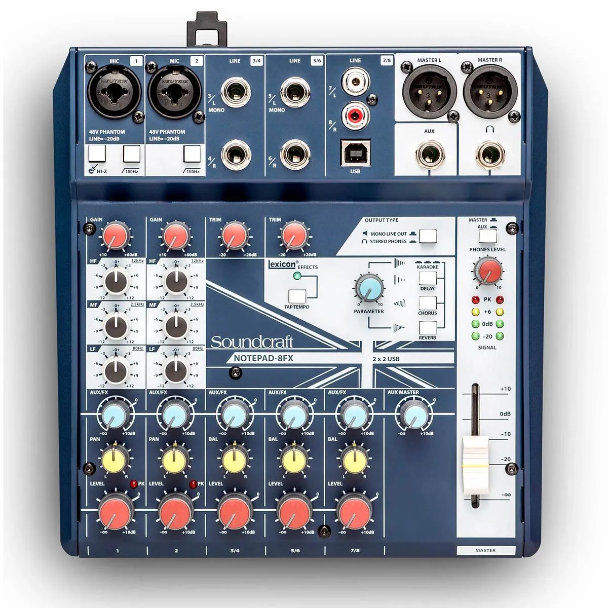 soundcraft notepad-8fx - slika 1