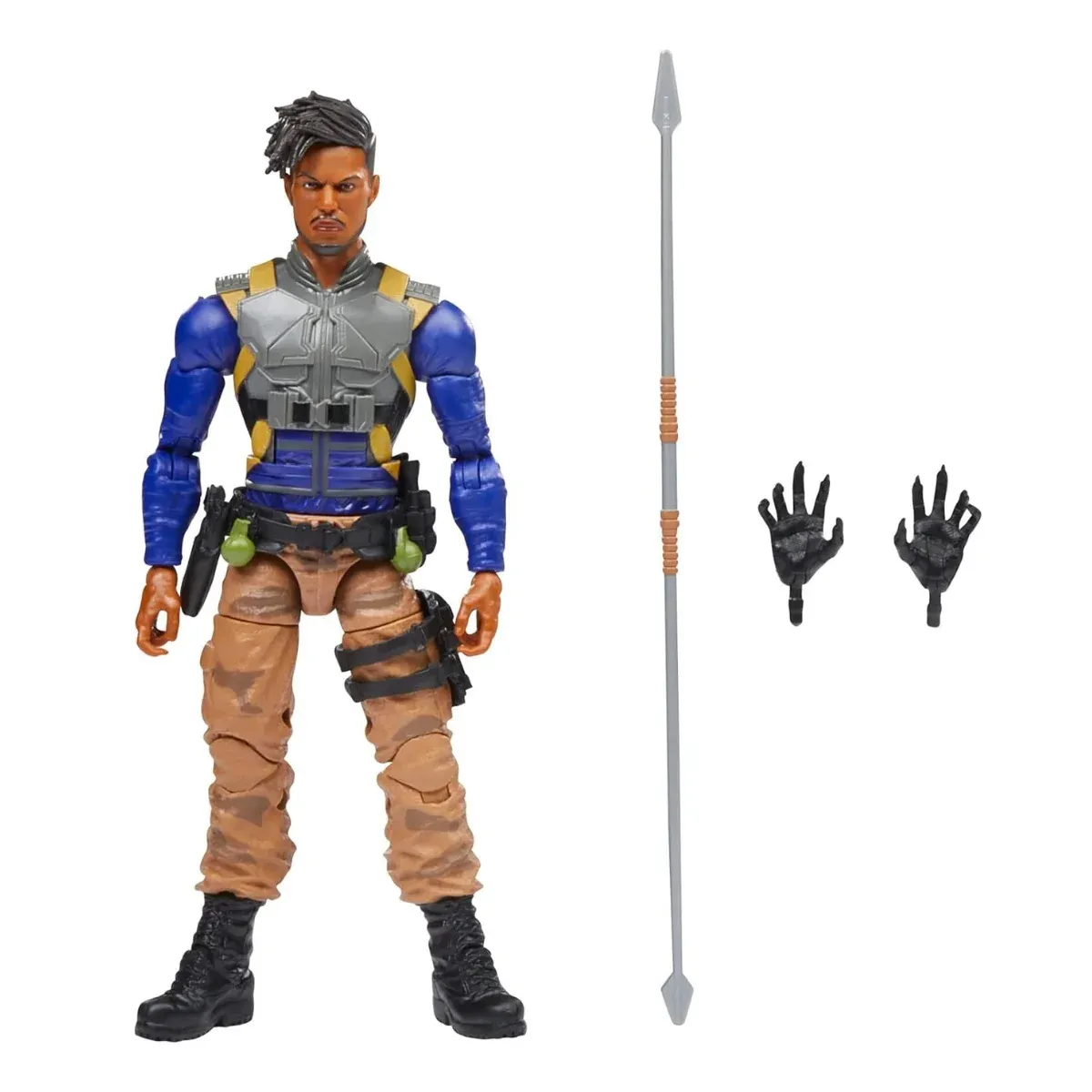 marvel legends series: what if…? – killmonger figura, 15cm - slika 6