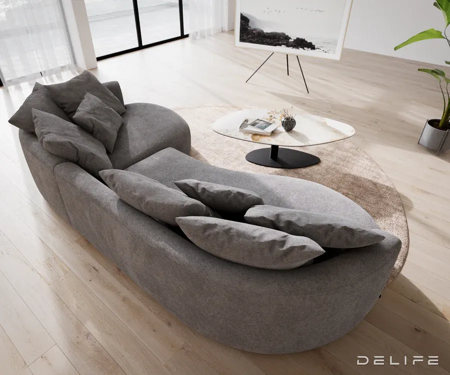 sofa edina 328x166cm, materijal: mikrofibra - slika 6