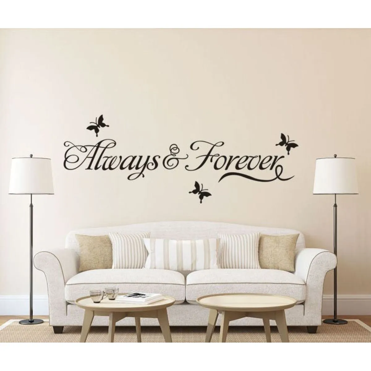 zidna naljepnica always & forever - slika 3