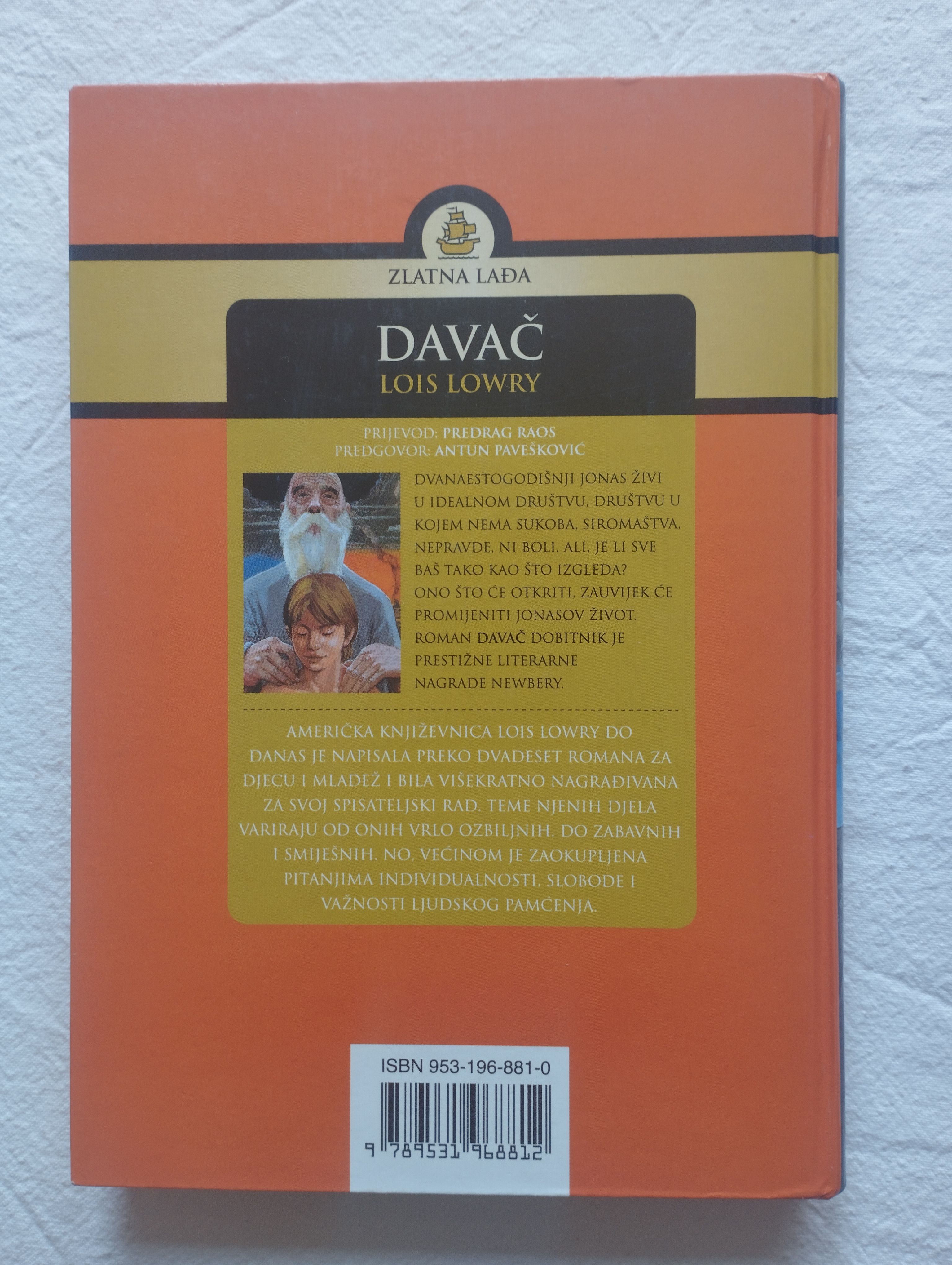 lois lowry - davač - slika 2
