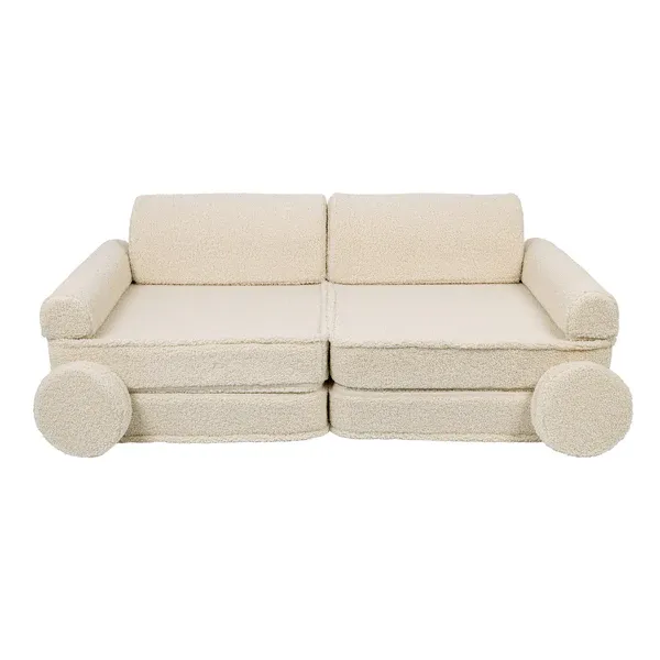 Velika modularna sofa za djecu - Premium Bearly, krem - Zagreb