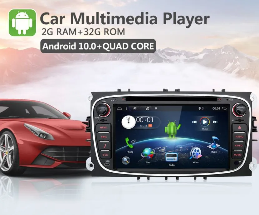 ford focus 2008 - 2011 navigacija original 2din radio - slika 4