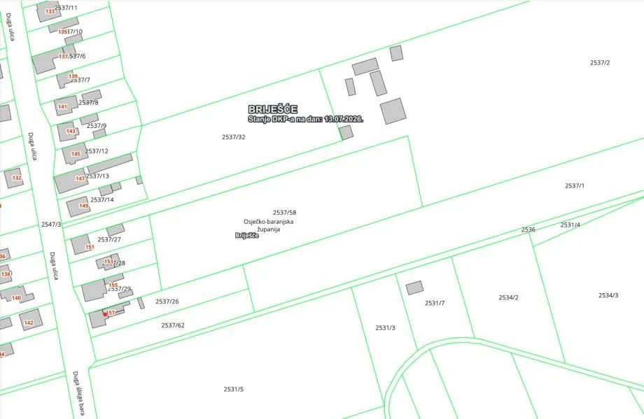 građevinsko zemljište, briješće, 600 m2 - slika 4