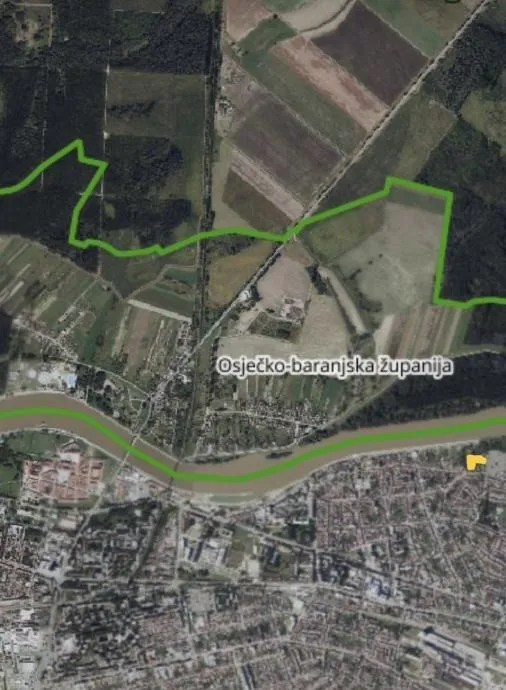 građevinsko zemljište: osijek, donji grad, 2849 m2 - slika 2