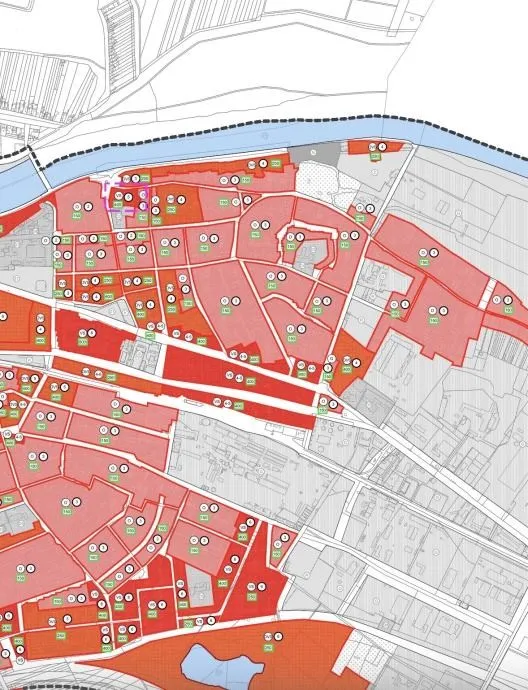 građevinsko zemljište: osijek, donji grad, 2849 m2 - slika 3