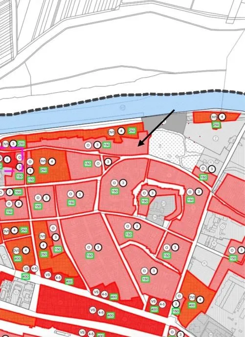 građevinsko zemljište: osijek, donji grad, 2849 m2 - slika 4