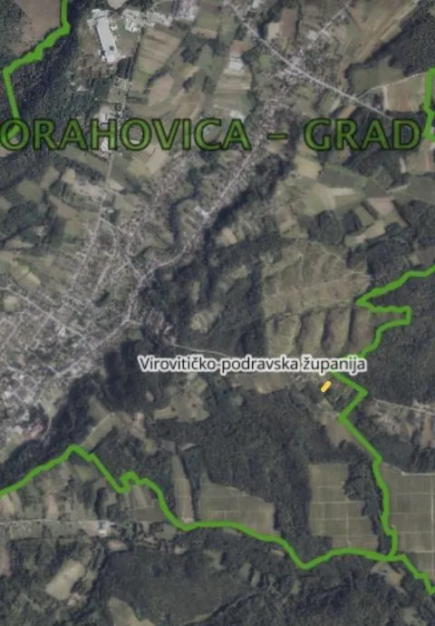 Građevinsko zemljište, Jezerac, Orahovica, 540 m2
