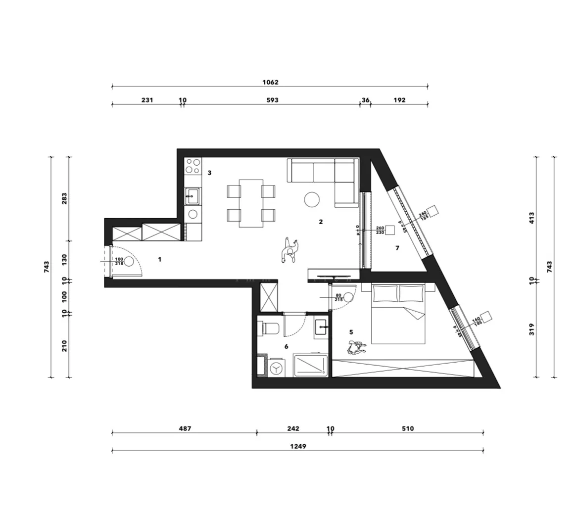 novogradnja – luksuzan stan 52,26m2 neto – sveti duh - slika 4