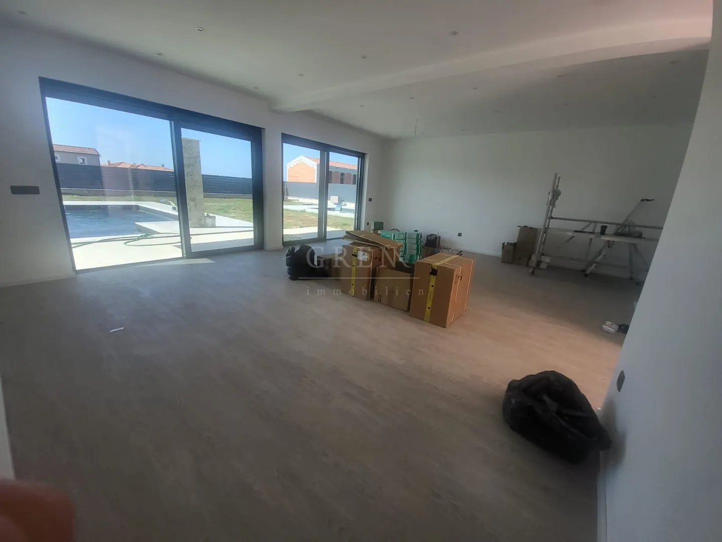 dvojna kuća u izgradnji sa pogledom na more, kaštelir, 165 m2 - slika 15