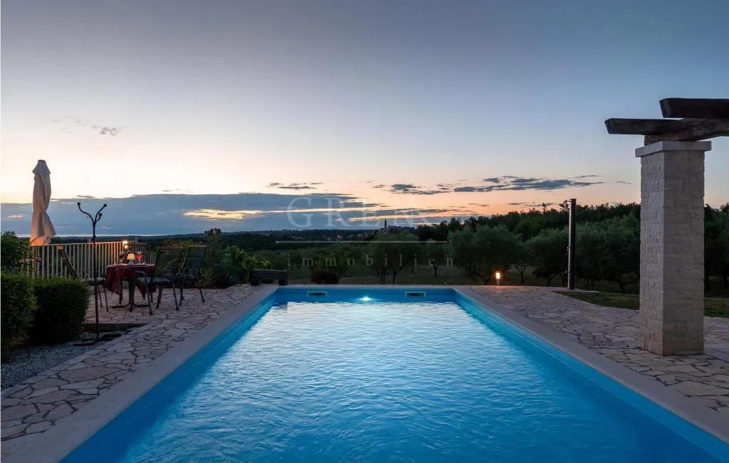 vila sa bazenom okolica višnjana, 160 m2, prodaja, prilika - slika 9