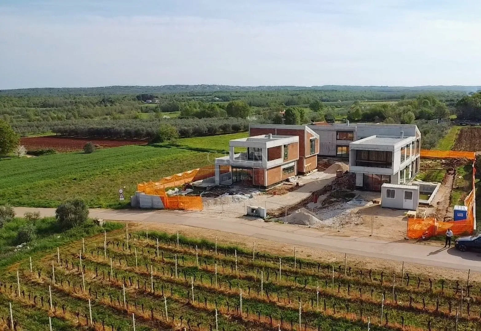 lijepa vila u izgradnji sa pogledom na more, poreč 5 km - slika 11