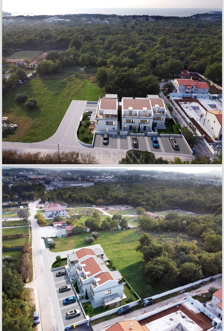Novogradnja Poreč, 5 stanova, prodaja