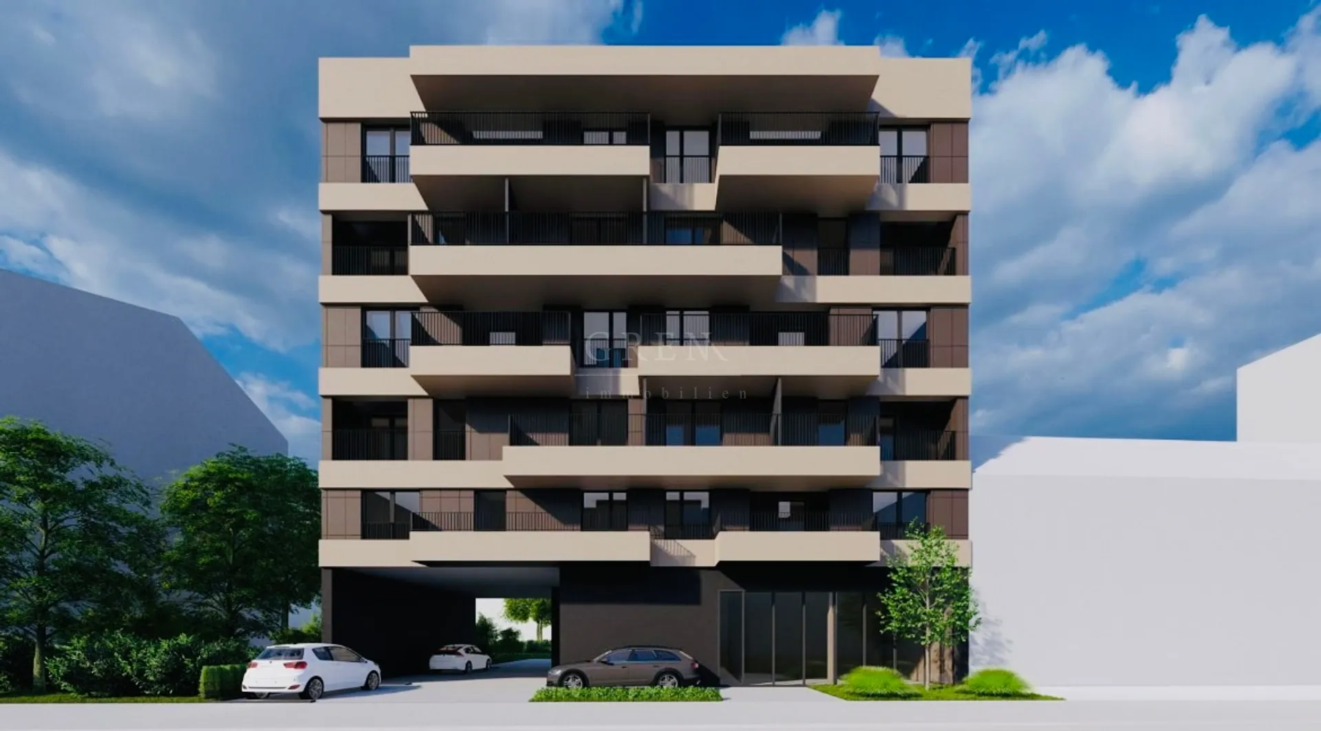 novogradnja zagreb dubrava, 86.15 m2, 4s stan, garaža - slika 1