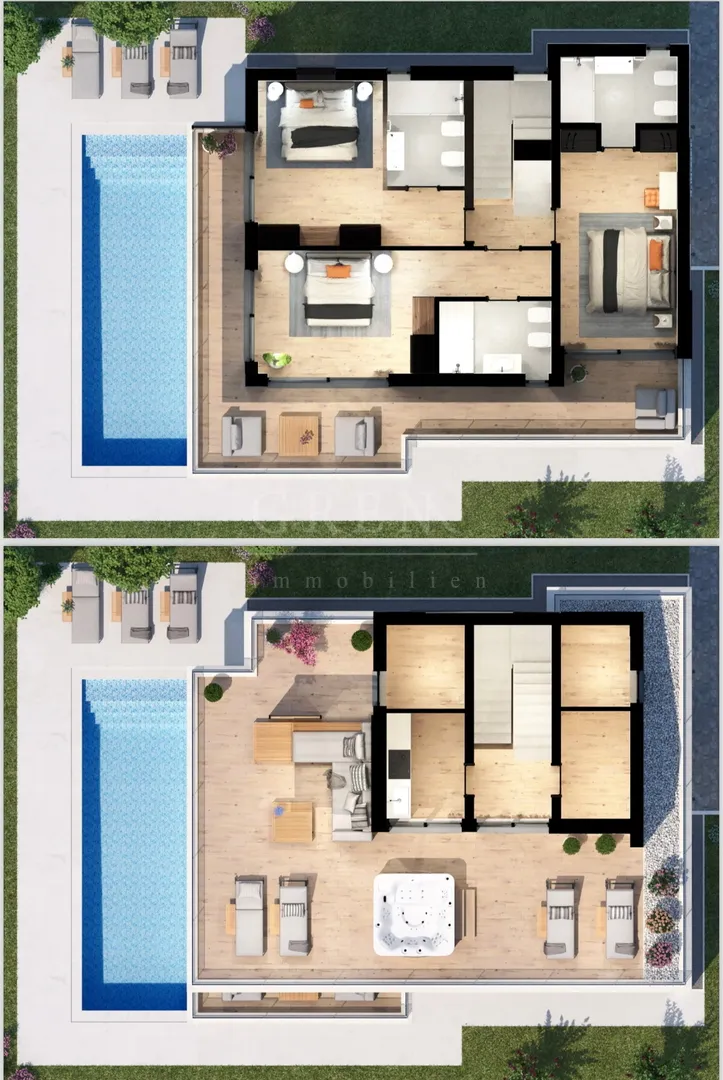 vila sa bazenom, poreč, 264 m2, novogradnja, prodaja - slika 7