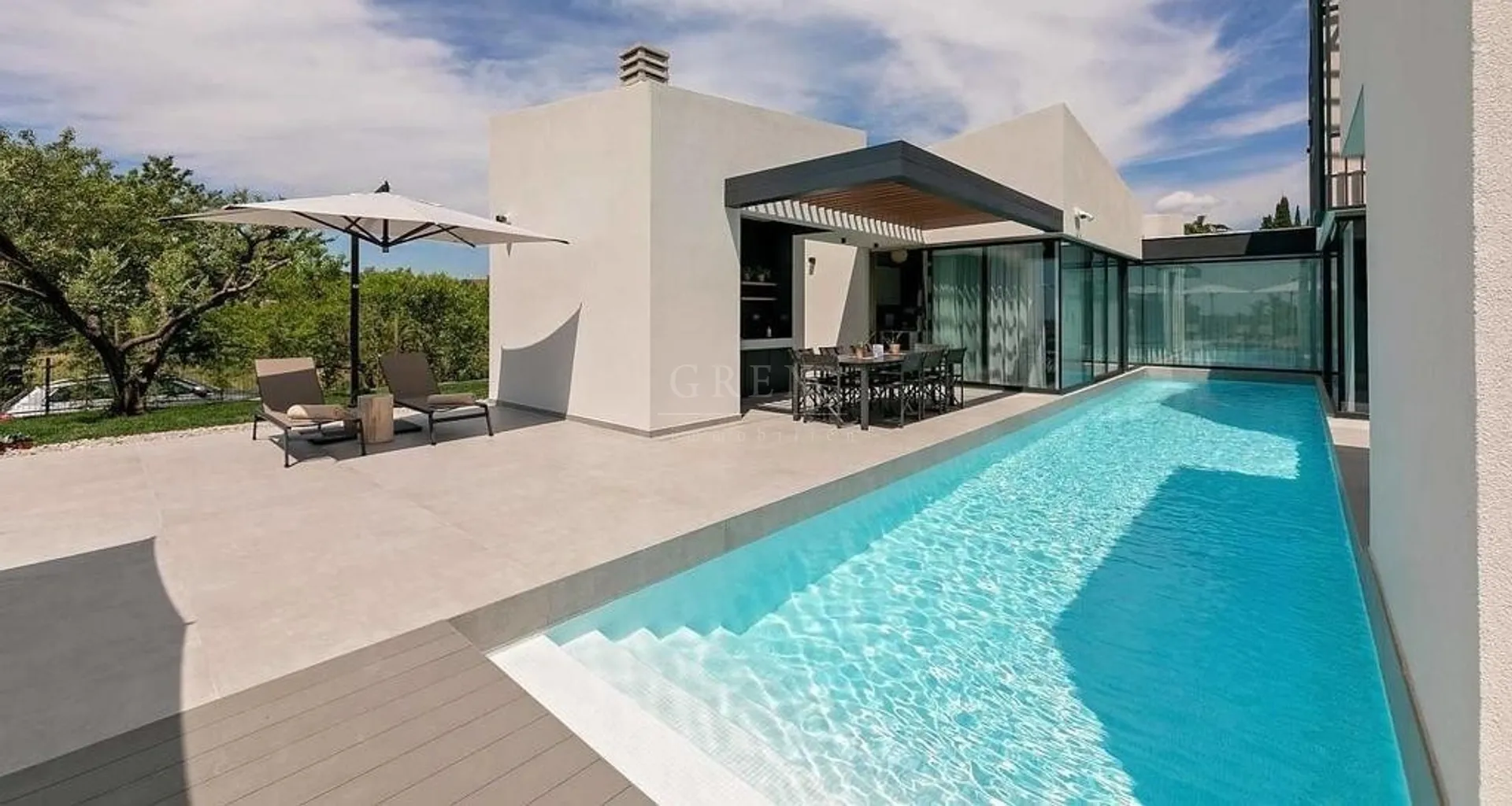 luksuzna vila sa bazenom, pogled more, 280 m2, prodaja - slika 3