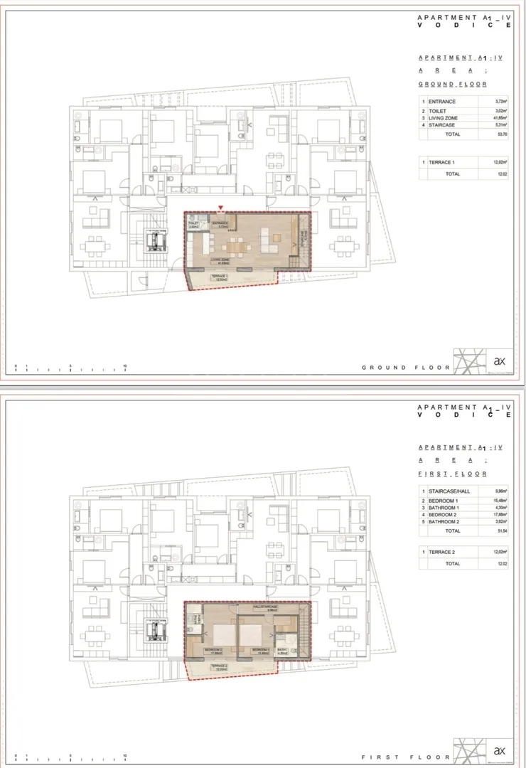 luksuzni dvoetažni stan u vodicama a1-4 - 112,99 m2 - la ginestra residence - slika 8
