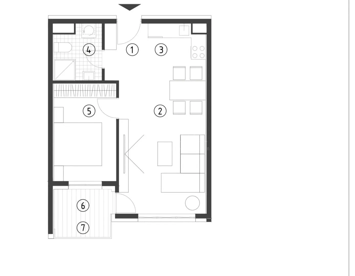 zakup dvosobni stan, gornja dubrava, zagreb - 53 m2, novogradnja - slika 17