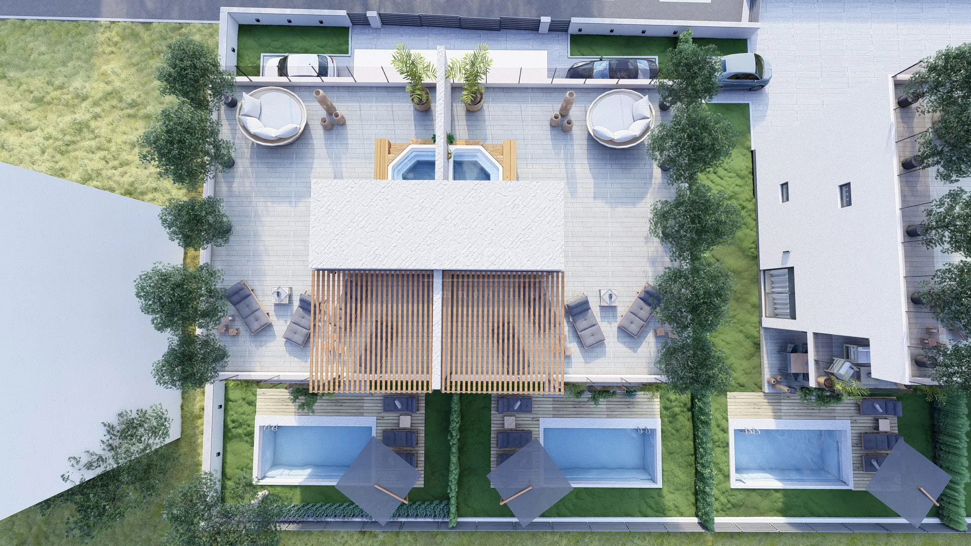 prodaja,vodice srima, dvojna kuća 204,40 m² (neto) sa bazenom! - slika 3