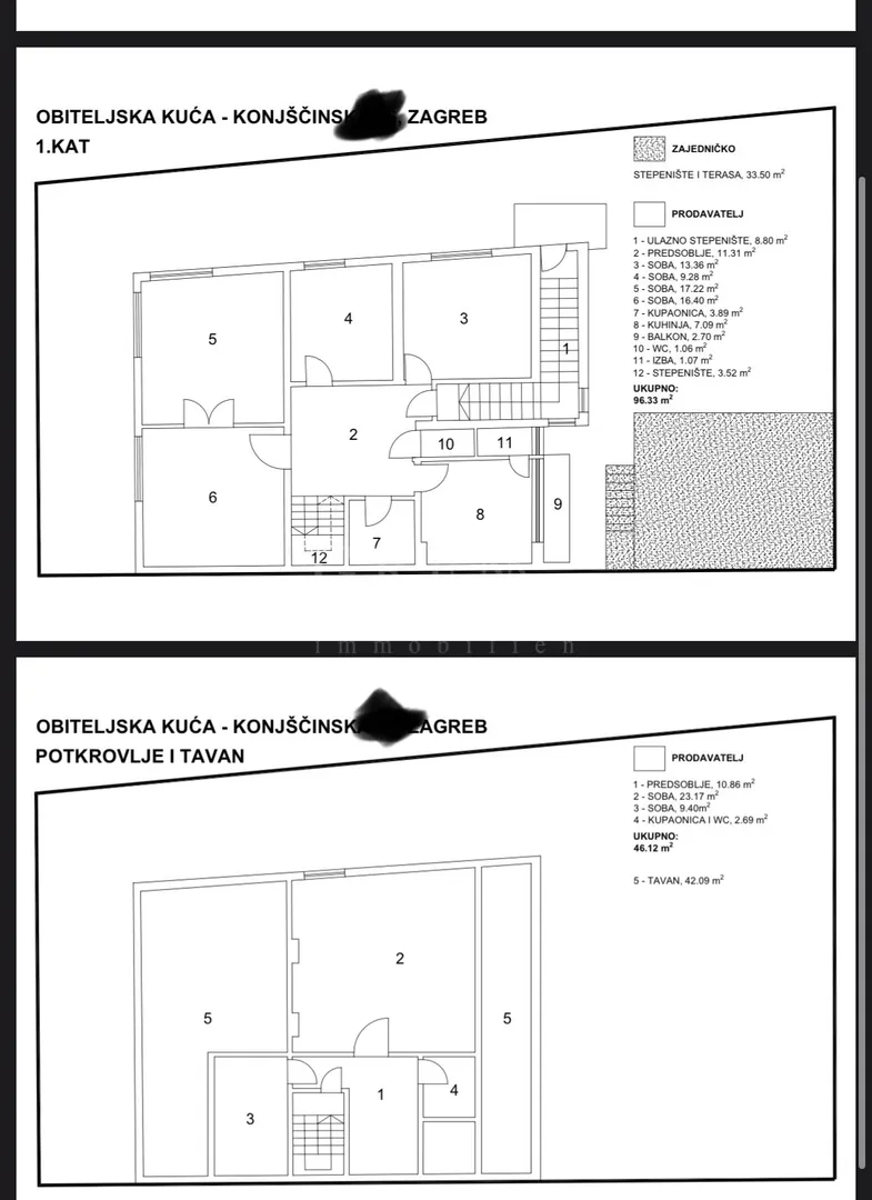 stan zagreb dubrava, 143 m2+garaža+podrum - slika 6