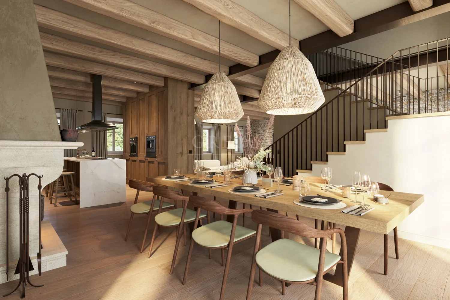 kamena kuća, sveti lovreč, 250 m2+850 m2 parcela, prilika - slika 25
