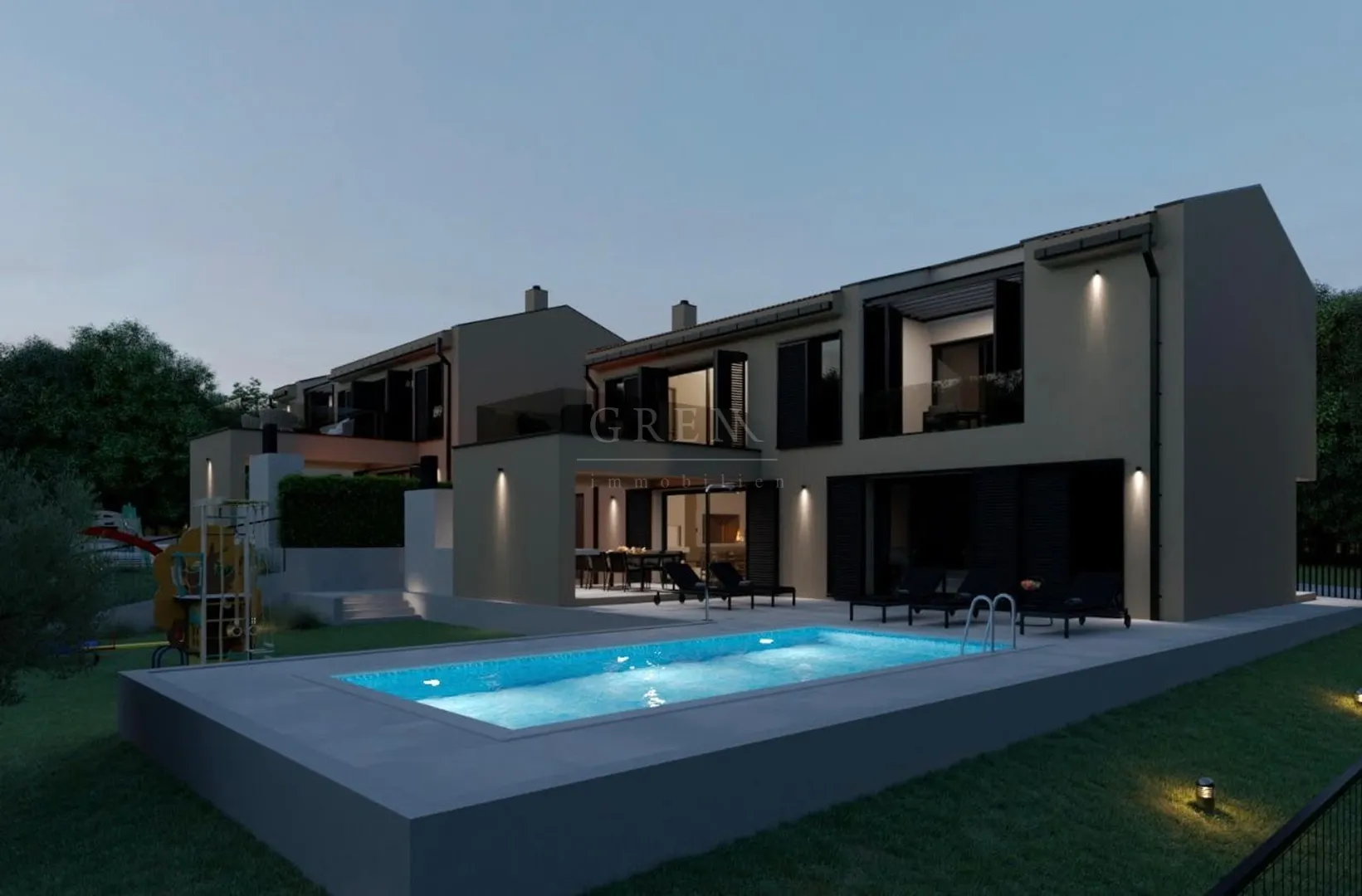 građevinsko zemljište sveti lovreč, 1300 m2 sa građevinskom dozvolom - slika 10