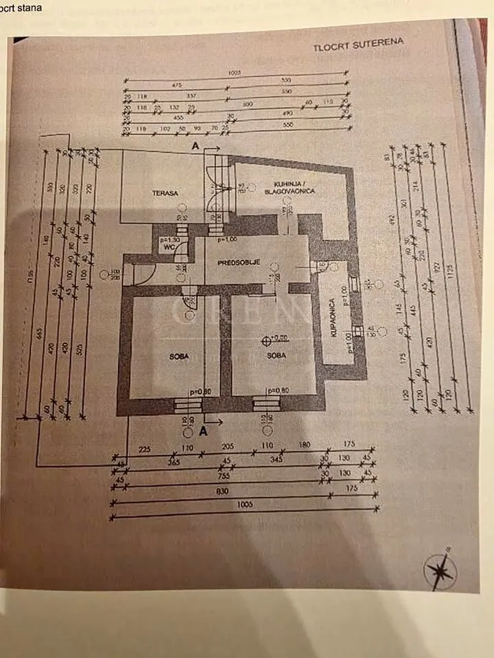 trosoban stan 78 m2 - blizina petrove - slika 11