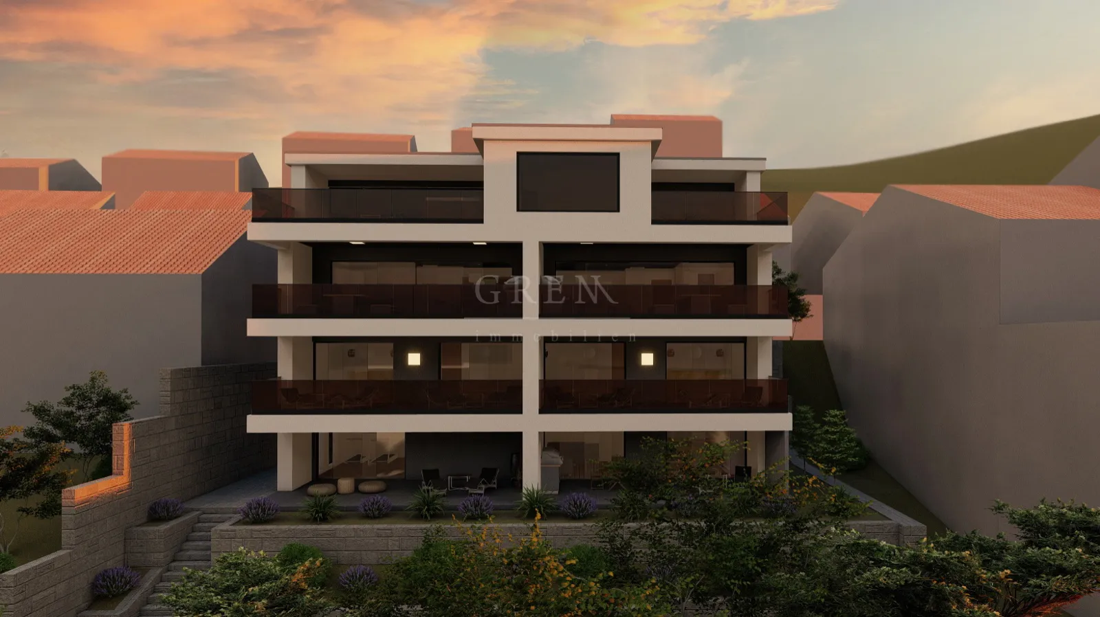 luksuzna novogradnja, 4-sobni duplex a3, 102m2 + 45m2 loggia – drage, pakoštane - slika 20