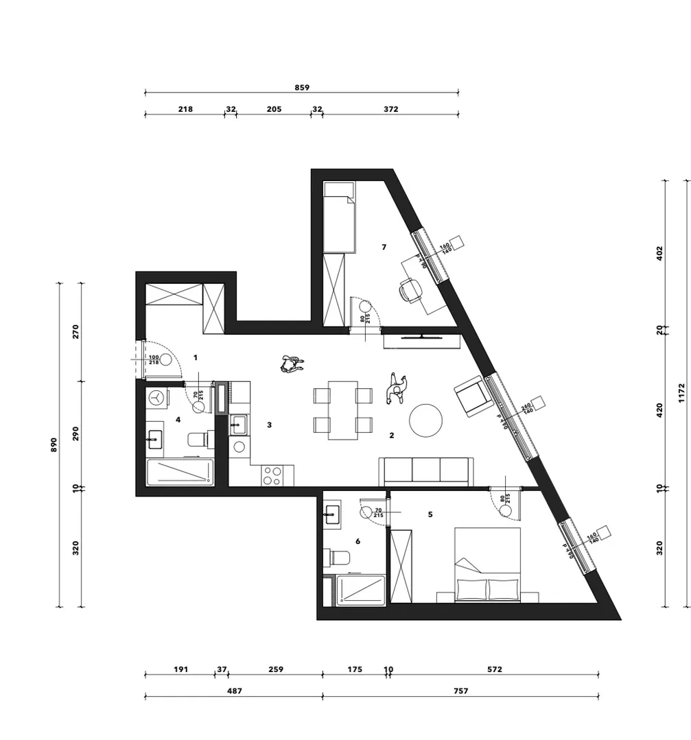 novogradnja – luksuzan stan 74,12m2 ( neto)sveti duh! - slika 4