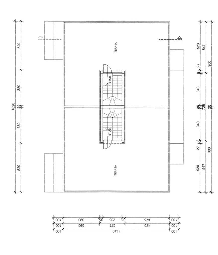 prodaja,vodice srima, dvojna kuća 204,40 m² (neto) sa bazenom! - slika 32