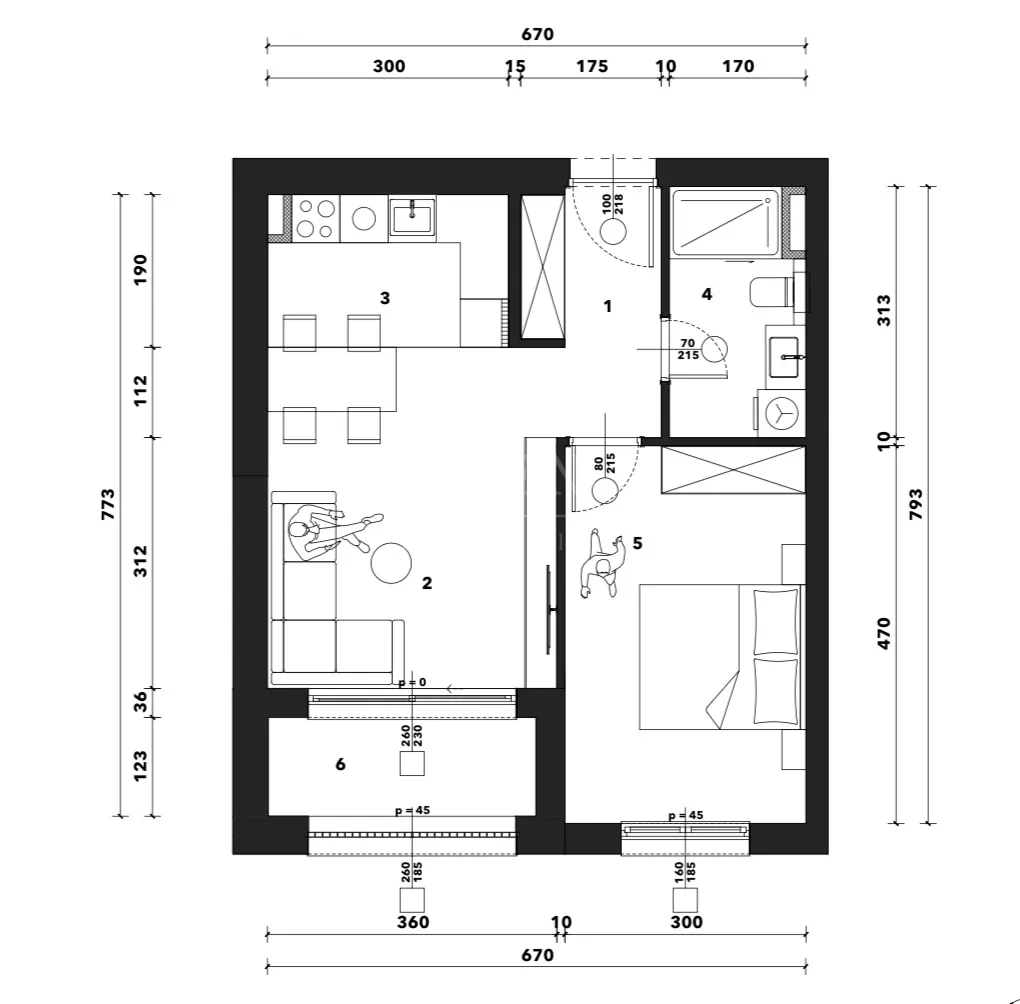 novogradnja – luksuzan stan 48,8m2 sveti duh! - slika 4