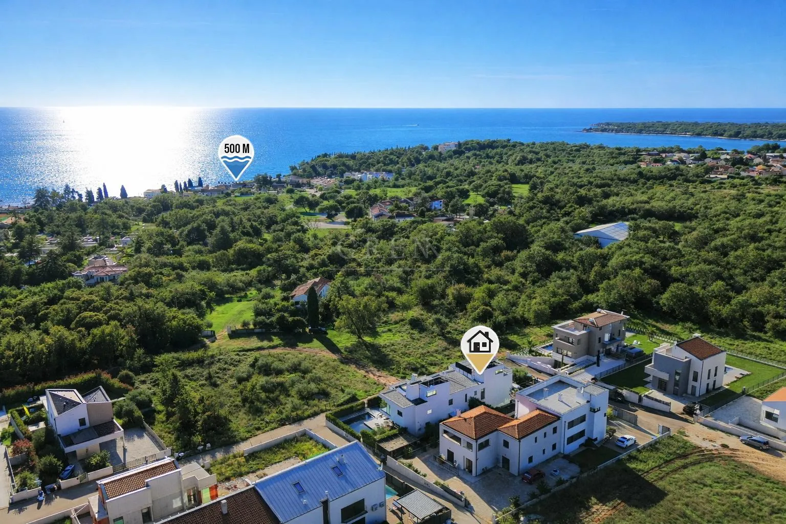 poreč, vila 500 m od mora - slika 12