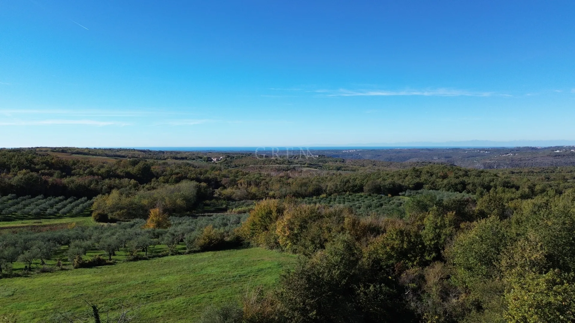 građevinsko zemljište sa pogledom na more , poreština - slika 3