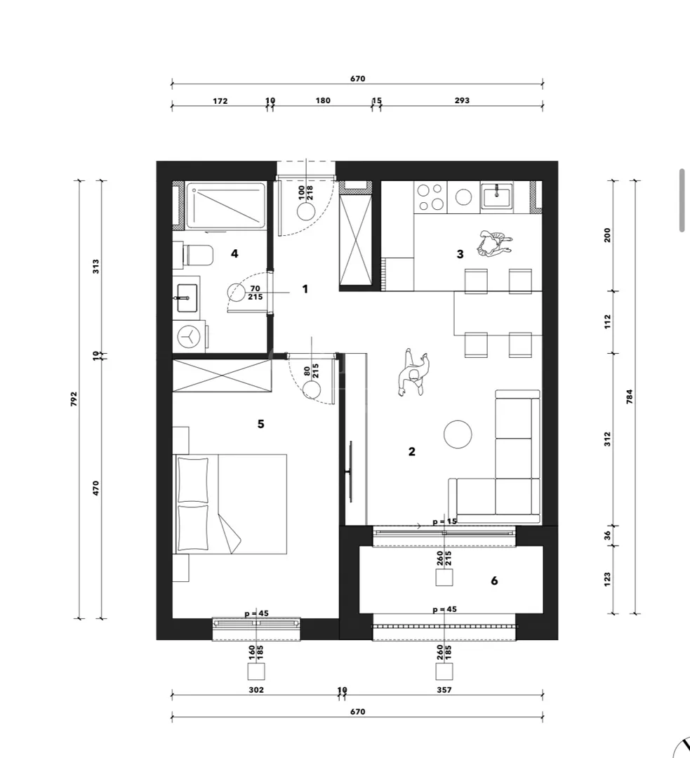 novogradnja – luksuzan stan 48,23m2 – sveti duh! - slika 4