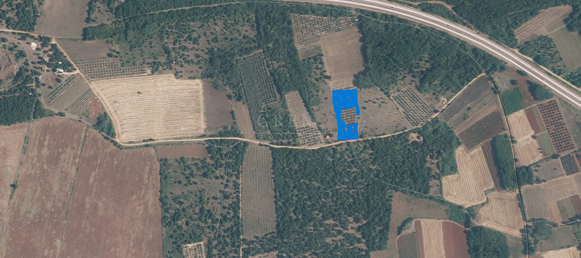PRODAJE SE maslinik sa 143 stabala maslina i traktorom - Poreč