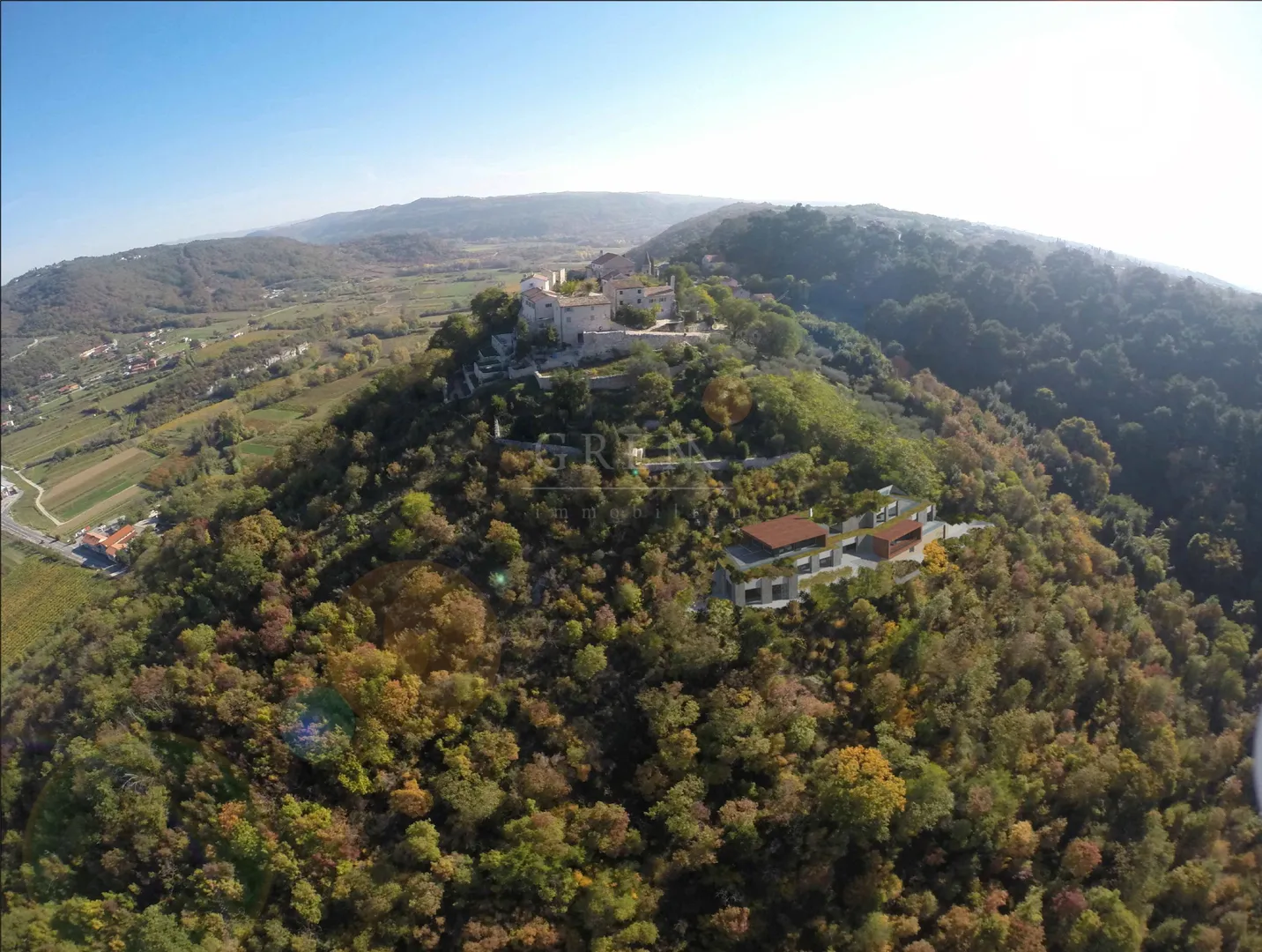 jedinstveno na tržištu, projekt sa građevinskom za vilu sa pogledom na more od 1100 m2 sa - slika 6