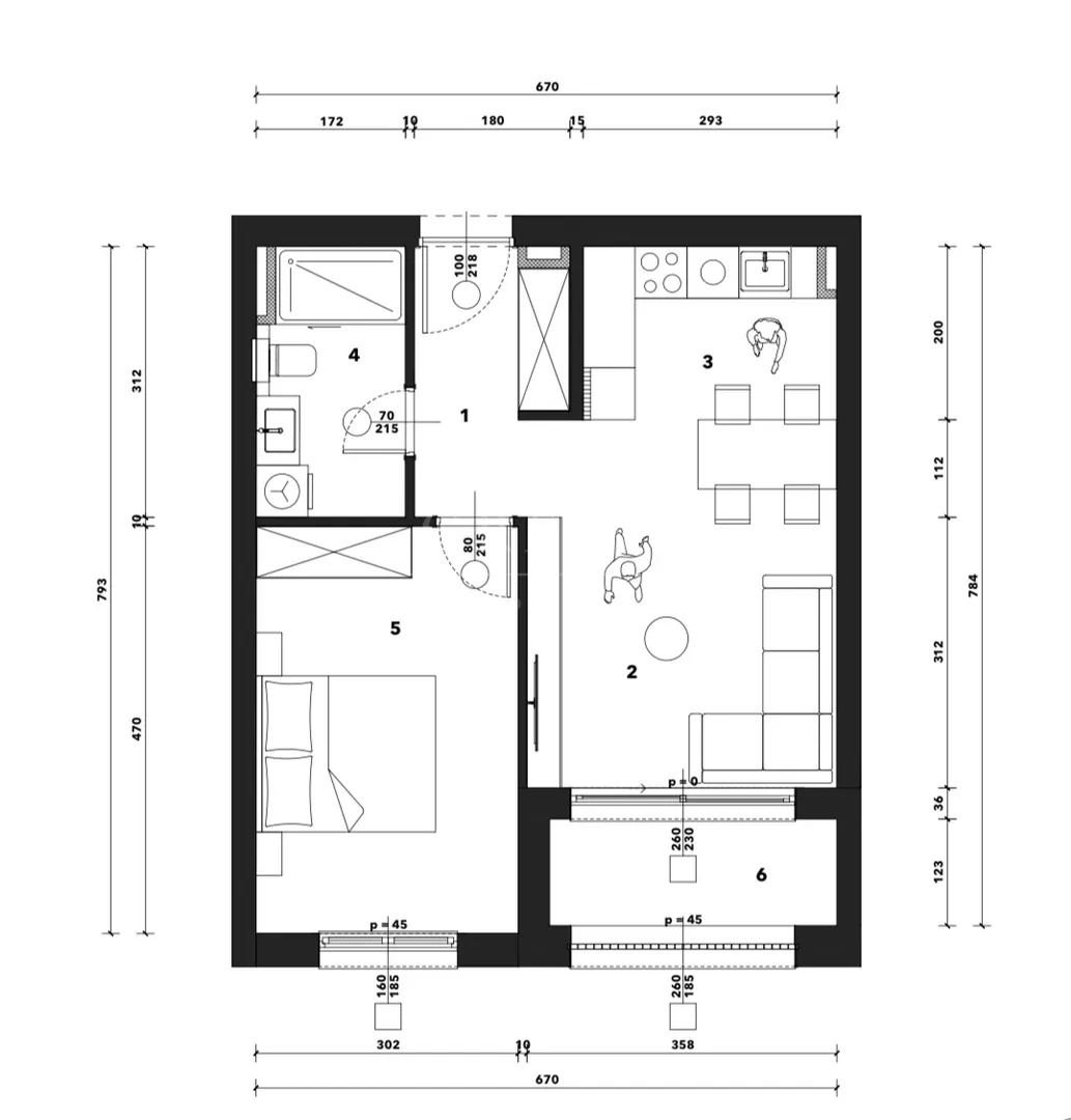 novogradnja – luksuzan stan 48,55m2 neto – sveti duh - slika 4