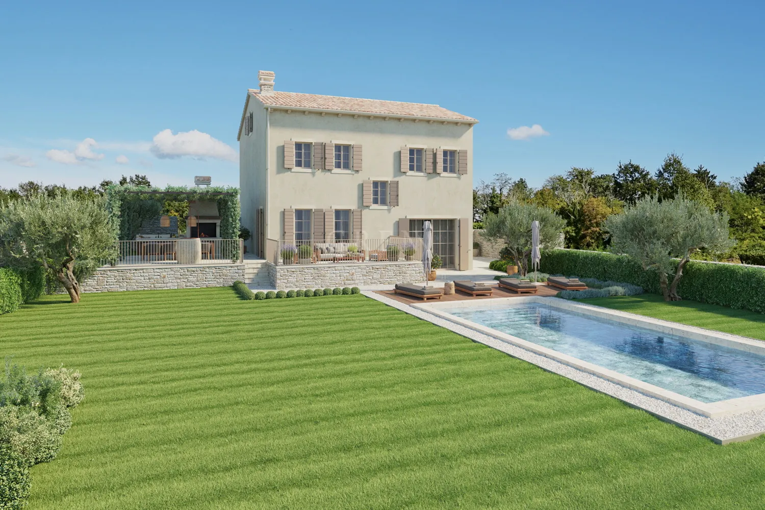 kamena kuća, sveti lovreč, 250 m2+850 m2 parcela, prilika - slika 3