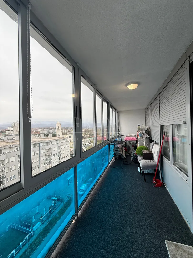 stan zagreb dubrava, 83 m2, balkon, 3s - slika 14