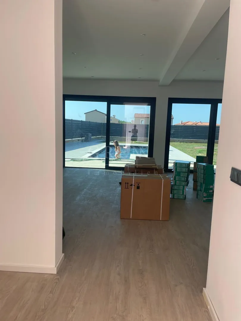 dvojna kuća u izgradnji sa pogledom na more, kaštelir, 165 m2 - slika 14