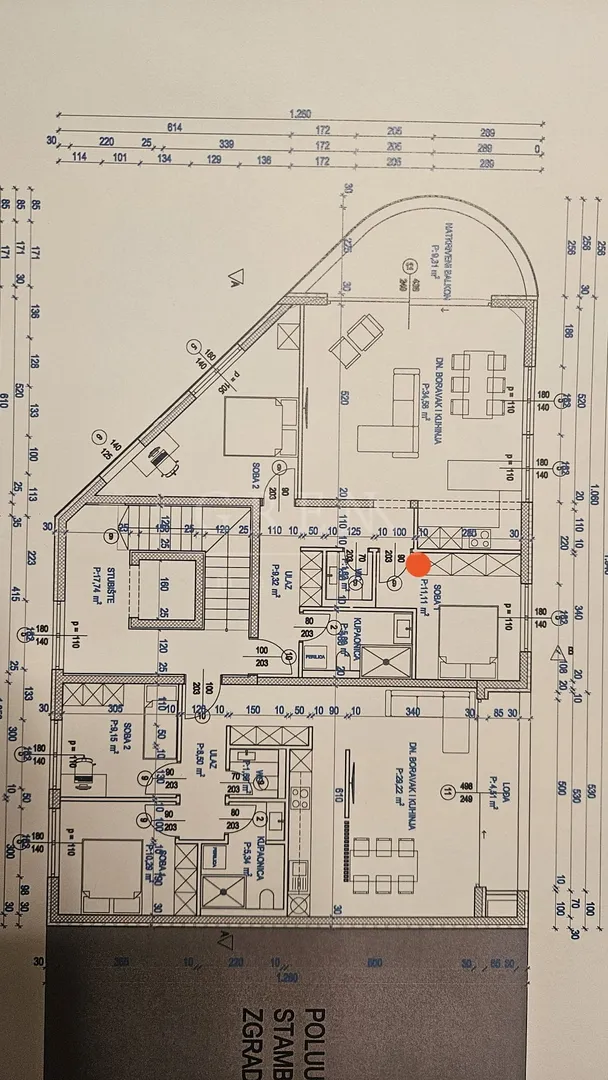 stan 2000 m od mora sa prelijepim pogledom na more - slika 10
