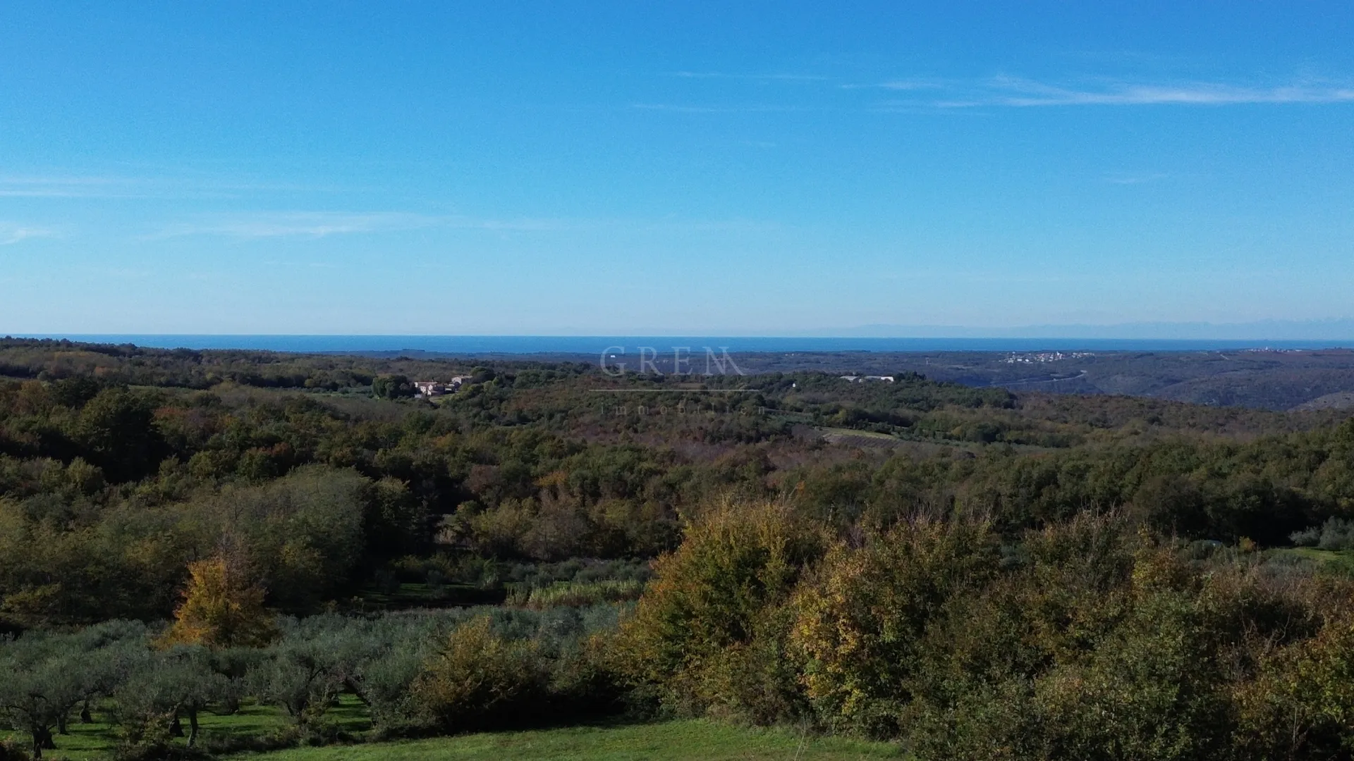 građevinsko zemljište sa pogledom na more , poreština - slika 4
