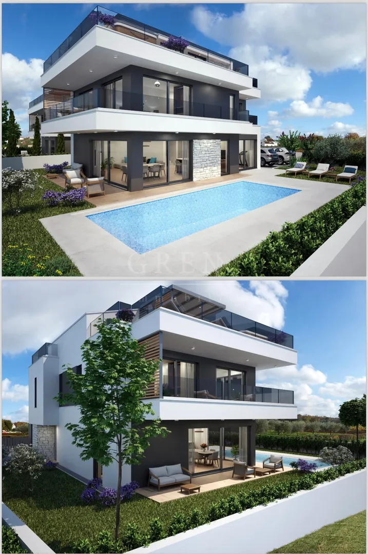 vila sa bazenom, poreč, 264 m2, novogradnja, prodaja - slika 9