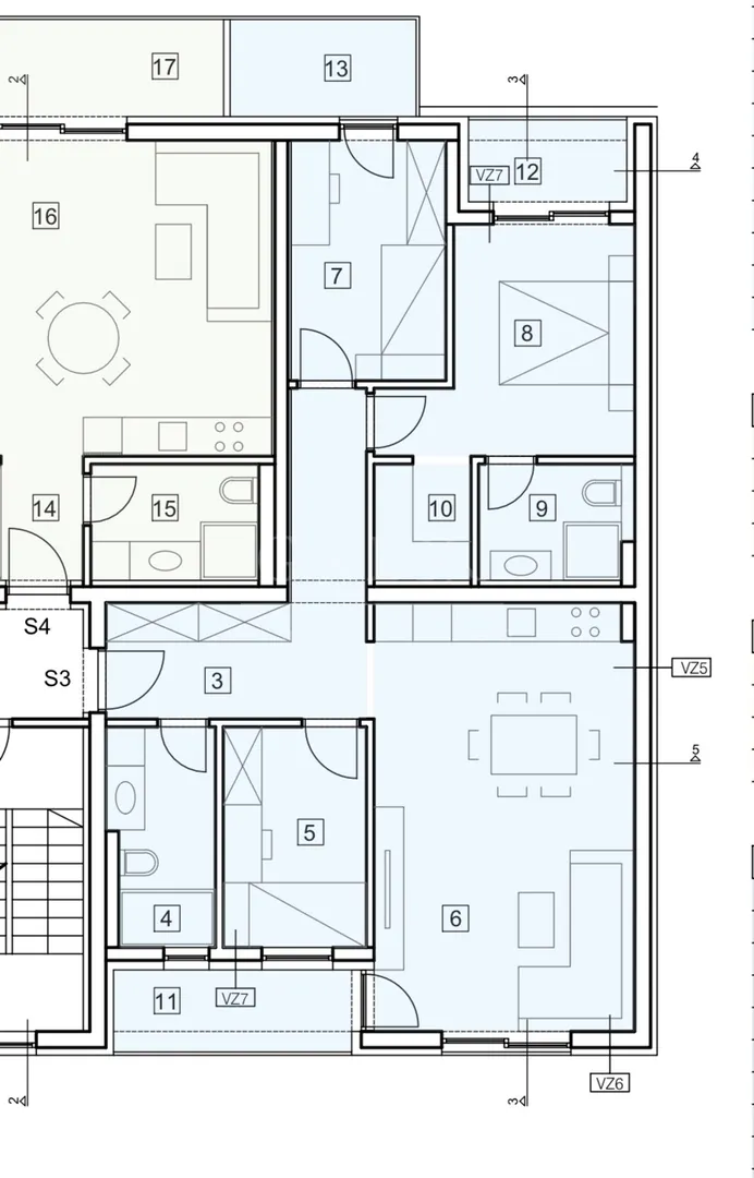 novogradnja zagreb dubrava, 86.15 m2, 4s stan, garaža - slika 7
