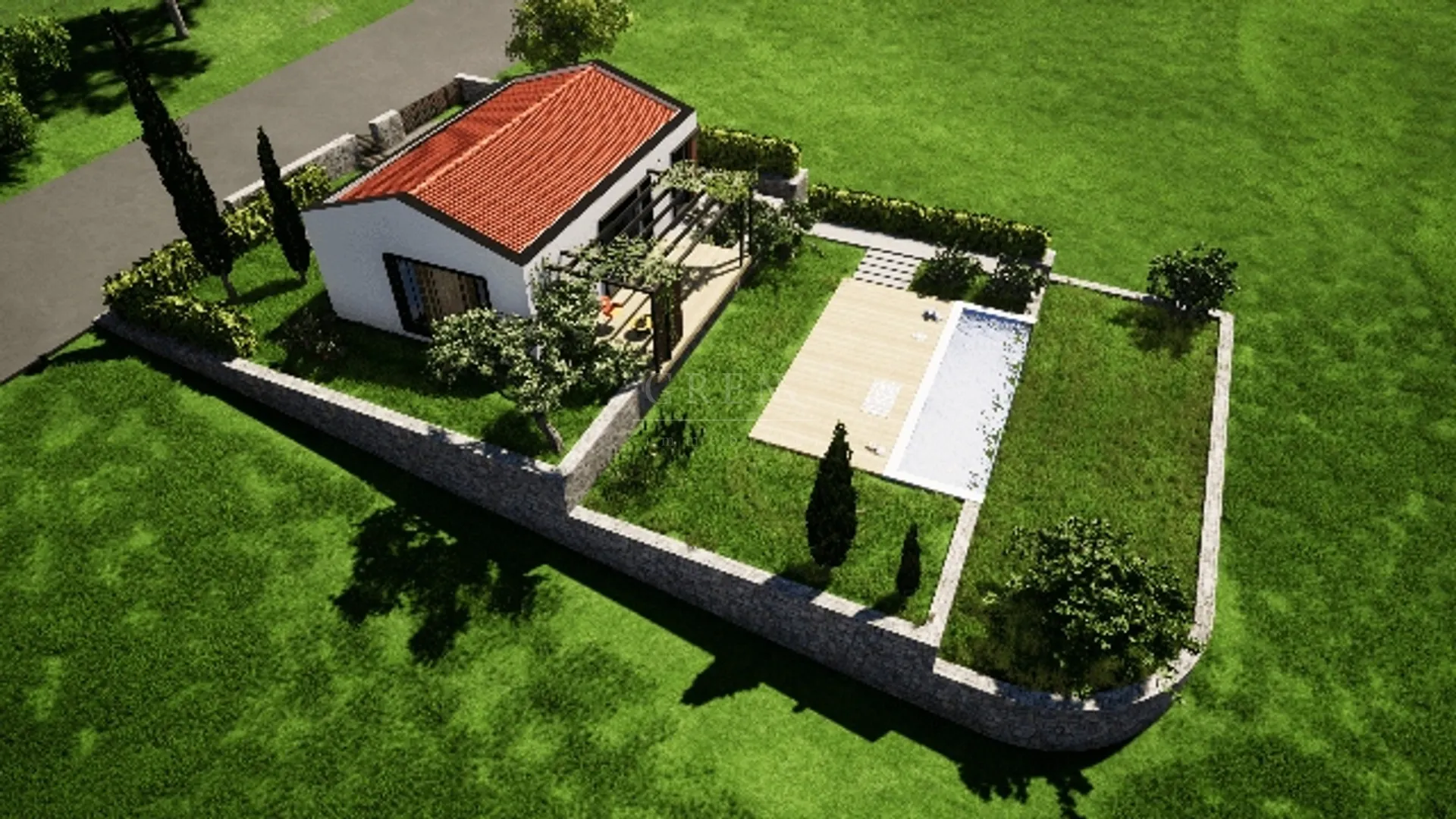 kuća s bazenom u izgradnji, višnjan, 67 m2 - slika 5